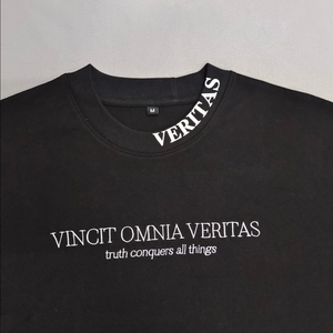 Venta al por mayor de alta calidad 100% algodón camiseta de gran tamaño logotipo personalizado camiseta Casual para los hombres - Product Image 3