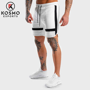 Pantalones cortos activos de secado rápido para hombre con bolsillos, pantalones cortos de culturismo para deportes - Product Image 5