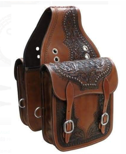 Sacs de selle en cuir de haute qualité Royal International pour chevaux, en provenance de l'Uttar Pradesh, disponibles en plusieurs couleurs - Product Image 2