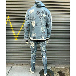 Chándales de hombre de talla y color personalizados de la mejor calidad a la venta chándales de hombre de etiqueta privada en stock - Product Image 2