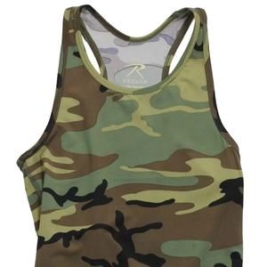 Camiseta informal sin mangas de algodón 100% para hombre con insignia, Jersey de punto transpirable, diseño estampado completo ecológico - Product Image 3