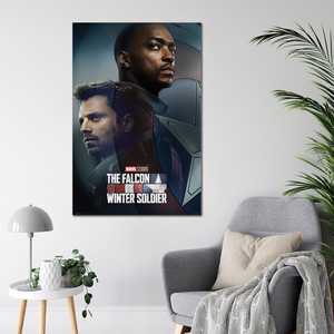 Affiche moderne Le Faucon et le Soldat d'hiver pour décoration murale - Product Image 3