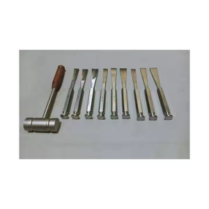 Surgiright Manual alemán instrumento quirúrgico ortopédico Stille Osteotome hueso cincel mango de fibra CE ISO aprobado 10 PCS paquete - Product Image 1