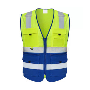 Chaleco DE SEGURIDAD reflectante de último estilo Material duradero Ropa de seguridad sin mangas Venta en línea - Product Image 2