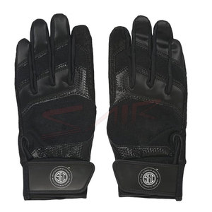2024 Dernière conception de gants de frappe de baseball en cuir de haute qualité avec logo personnalisé quantité minimale de commande bas pour la première utilisation en salle de sport de base - Product Image 1