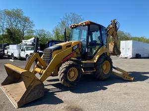 Nouveau CAT 420F 4WD chargeur sur roues frontal quatre roues Compact articulé pelle godet chargeur machines de Construction - Product Image 3