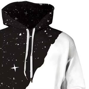 Fabrication conception personnalisée automne vente chaude hommes sweats à capuche décontracté 100% coton poche surdimensionné basket-ball régulier - Product Image 1