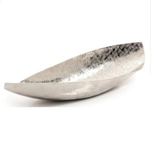 Bandejas de Servicio Decorativas Hechas a Mano con Acabado Brillante para Uso en Hogares, Hoteles y Catering, con Acabado Plateado para Decoraciones de Bodas - Product Image 1