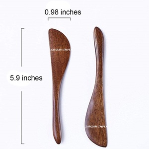 มีดปาดแยมและมีดตัดครีมชีสทำจากไม้ | ที่ปาดเนยเป็นมิตรกับสิ่งแวดล้อมสำหรับใช้ในห้องครัวและรับประทานอาหาร - Product Image 5