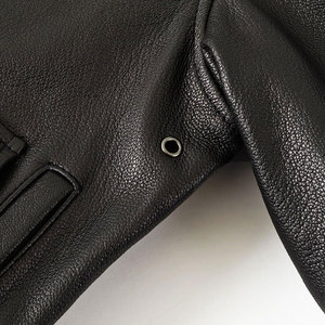 Breathable Street Wear Leather <b>Jacket</b> Latest Design Leather <b>Jacket</b> Best Quality Leather <b>Jacket</b> - Product Image 5