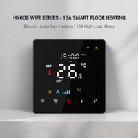 Termostato inteligente HY608 Wifi Tuya Temperatura de inteligencia bajo el suelo