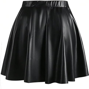 Top Trending Vintage Falda de cuero para mujer Transpirable Cómodo Mejor calidad Precio al por mayor Venta caliente Tarifas baratas - Product Image 6