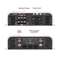 Taramps DS 1200x4 2 ohm 1200 watt RMS 4 kanal 300 watt RMS dijital Crossover HPF LPF bridgearaba ses anfisi
