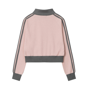 เสื้อฮู้ดดี้ผู้หญิงคุณภาพดีขายดีสำหรับฤดูหนาว พิมพ์ลายด้านหน้าแบบ DTF ผ้าโพลีเอสเตอร์/คอตตอนผสม แฟชั่นทันสมัย ทรงพอดีตัว หนานุ่ม - Product Image 3