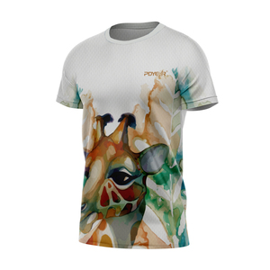 Camisetas de secado rápido de poliéster 100% para hombres en blanco Impresión de sublimación personalizada con logotipo Camisetas deportivas unisex para hombres - Product Image 6