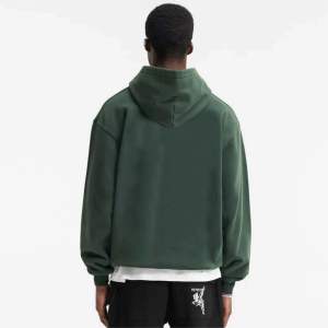 Sweat-shirts à capuche en molleton épais de haute qualité brodés IOTA SPORTS, couleur vert délavé, surdimensionnés, unisexes, printemps, 100% coton - Product Image 4