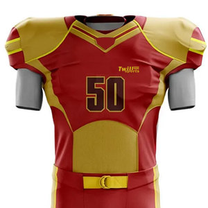 Uniforme de Fútbol Americano Personalizado 2026 de Alta Calidad, Transpirable, de Poliéster, Talla XL, con Nombre Impreso, Servicios OEM/ODM Disponibles - Product Image 3