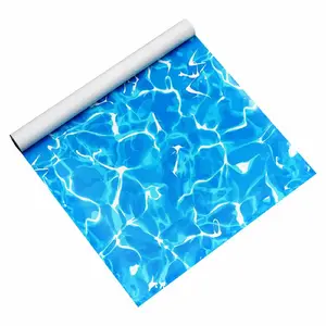 乙烯基装饰装饰PVC防滑胶游泳池衬膜