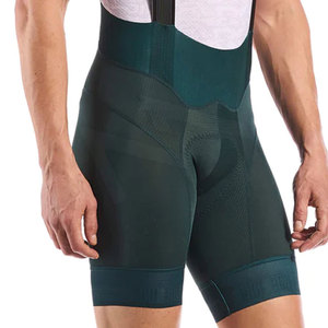 Cuissard à bretelles de cyclisme pour hommes avec grandes poches latérales Cuissard à bretelles rembourré Cuissard de cyclisme sur mesure avec coussinet en gel - Product Image 4