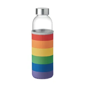 Utah Custom <b>500ml</b> Glass Drinkware Bottle for Merchandising - Product Image 4
