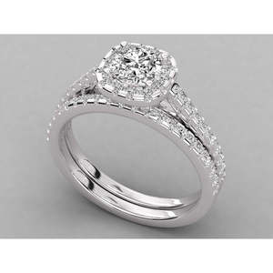 Bague pour femme en or 9 carats avec diamant solitaire cultivé en laboratoire - Product Image 4
