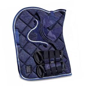 Fournitures équestres en satin de style anglais personnalisables Tapis de selle de dressage en mousse confortable Tissu respirant - Product Image 4