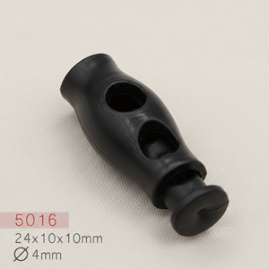 Vente en gros usine – Bloque-cordon en plastique ABS sans nickel, à trou simple ou double, avec ressort, pour cordon de serrage, sacs et vêtements - Product Image 3