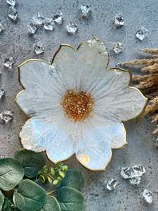 Juego de cuencos para servir de resina hechos a mano personalizados altamente pulidos de alta calidad para el hogar, hotel y restaurante de la India - Product Image 2