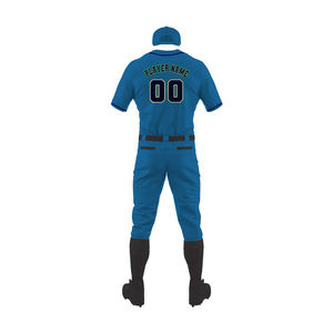 Tenues de baseball de haute qualité, personnalisables avec nom et numéro, service OEM, grandes tailles, légères, respirantes et anti-humidité - Product Image 3