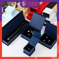 Boîte cadeau magnétique rigide personnalisable et tendance pour parfums, bijoux, cosmétiques, fards à joues, avec étiquette et logo biodégradables sur mesure