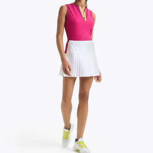 Jupes de tennis personnalisées pour femmes 100% Vêtements de sport de haute qualité fabriqués avec le logo avant à vendre - Product Image 2