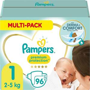Couches-culottes Pamper Premium Protection, Gr. 1, boîte pour une demi-semaine (1 x 96 couches) - Product Image 6