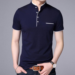 Camiseta de Manga Corta para Hombre, Talla Grande, Informal, Transpirable, Ecológica, Ajuste Personalizado, Compresión, Muestra Gratis 2023 - Product Image 3