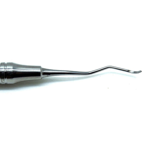 Elevador de examen Dental de acero inoxidable Superior, curetas dentales de potencia Manual, mango final, equipos dentales huecos - Product Image 4