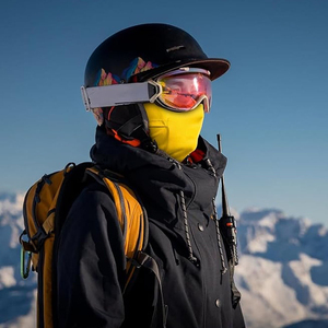 หมวกไหมพรมคลุมหน้าสำหรับเล่นกีฬาแบบถักคอใส่สบายออกแบบได้ตามต้องการสี - Product Image 5