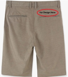 Shorts pour hommes, coupe classique, 9 pouces, 100% coton, importés, fermeture à boutons, lavage en machine, stocks en gros, provenance du Bangladesh - Product Image 5