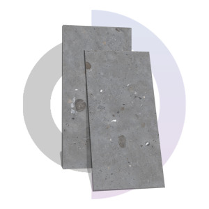 ELSON GREY 9mm Polished Porcelain Tiles 600x1200MM / 24X48 Modern Classic Design Premium Firebrick Tiles Certified-CE - Product Image 1