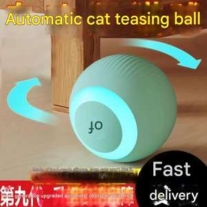 Giocattolo elettrico intelligente Usb ricaricabile per <span class=keywords><strong>gatti</strong></span> giocattolo interattivo automatico rotolamento giocattoli intelligenti per <span class=keywords><strong>giochi</strong></span> di <span class=keywords><strong>gatti</strong></span> al coperto - Product Image 4