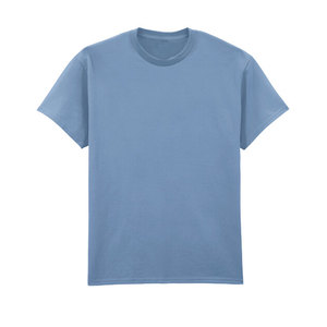 Camiseta de algodón ligera de primera calidad para hombres y mujeres | Camisetas de hombre 100% de algodón compacto Comfort Fit Crew Neck - Product Image 3