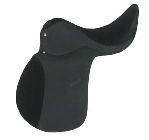 Accessoires équestres personnalisables de selle de cheval de concours polyvalent noir anglais professionnel - Product Image 1
