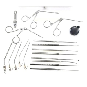 High quality 15-<b>pc</b> myringotomy <b>set</b> of surgical instruments for ent myringoplasty stainless steel material - Product Image 4