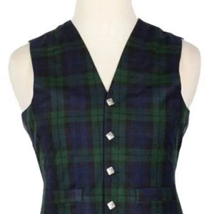 Kilt écossais des Highlands de 5 yards, 13 OZ, avec sporran à motif d'arbrisseau, ensemble de 6 pièces, ensemble de kilt tartan pour hommes, tenue écossaise traditionnelle - Product Image 6