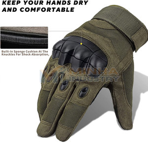 Guantes Tácticos Ergonómicos con Protección Reforzada para los Dedos, Guantes Tácticos Versátiles para Actividades al Aire Libre, Trabajo y Aventuras - Product Image 5