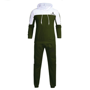 Survêtement respirant surdimensionné personnalisé 100% coton pour hommes, ensemble de jogging ample avec coupe-vent pour survêtements d'hiver - Product Image 5
