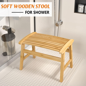 Tabouret en bambou Bamsanritz Armoires de rangement souples et paniers en rotin naturel et bambou, créant un espace chaleureux et sûr. - Product Image 3