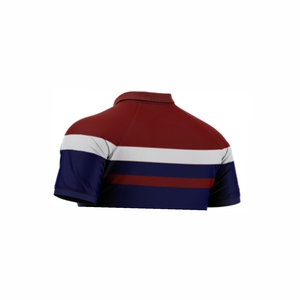 เสื้อโปโลแขนสั้นสำหรับฤดูร้อนผ้าถักออกแบบได้เองมีลายพิมพ์สำหรับเครื่องแบบทีม - Product Image 5