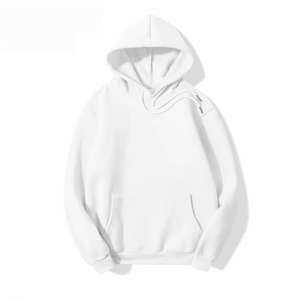Sudadera de talla grande para hombre, sudaderas con capucha, Jersey, sudaderas con capucha de lana, sudaderas con capucha en blanco de gran tamaño, logotipo personalizado básico, mezcla de algodón - Product Image 3