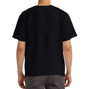 Camiseta Personalizada de Moda, Lisa, Informal, para Hombre, con Estampado, de Color Sólido, Ideal para el Día a Día - Product Image 2