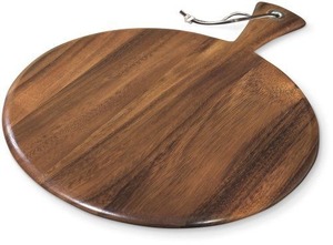 Tabla de cortar de madera elegante y duradera para utensilios de cocina Fácil de limpiar y personalizable con grabado para preparar y servir alimentos - Product Image 6