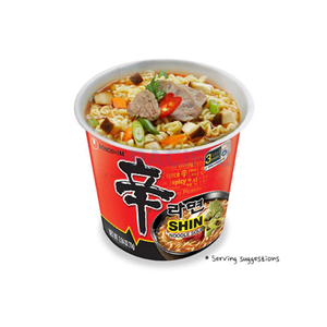 บะหมี่กึ่งสำเร็จรูป นงชิม ชินรามยอน แบบถ้วย 6 ซอง รสทอด - Product Image 2